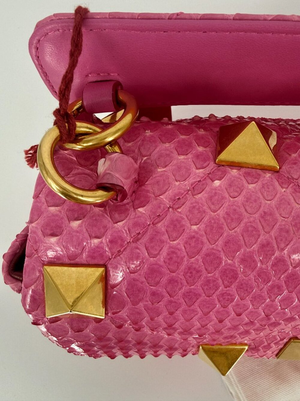 Valentino Garavani Genuine Python Roman Stud - Medium - Picture 6 of 15